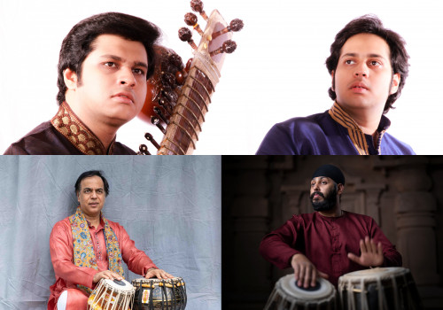 Masala Festival – The Mohan Brothers (sitar & sarod), Sanju Sahai (tabla) and Jasdeep Singh (jorī)