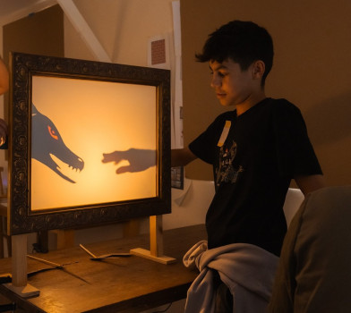Shadow Puppetry workshop with Saya Naruse